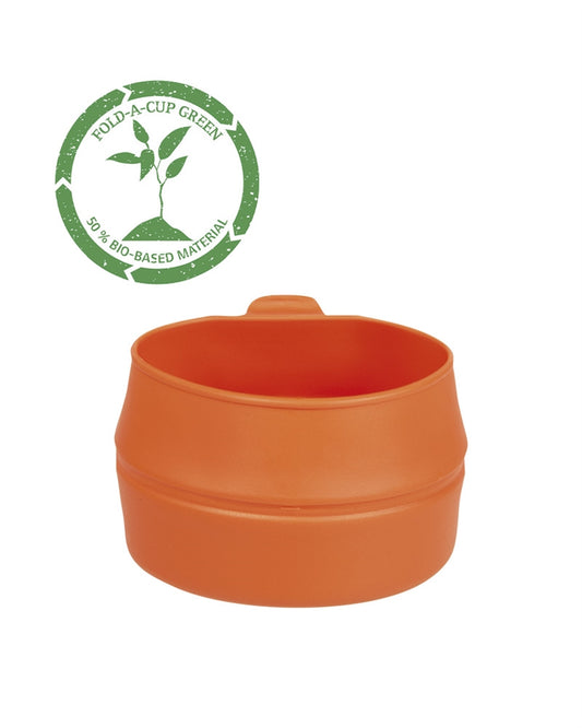 Cană Pliabilă Wildo Fold-A-Cup – 200 ml, Fără BPA, Portocalie