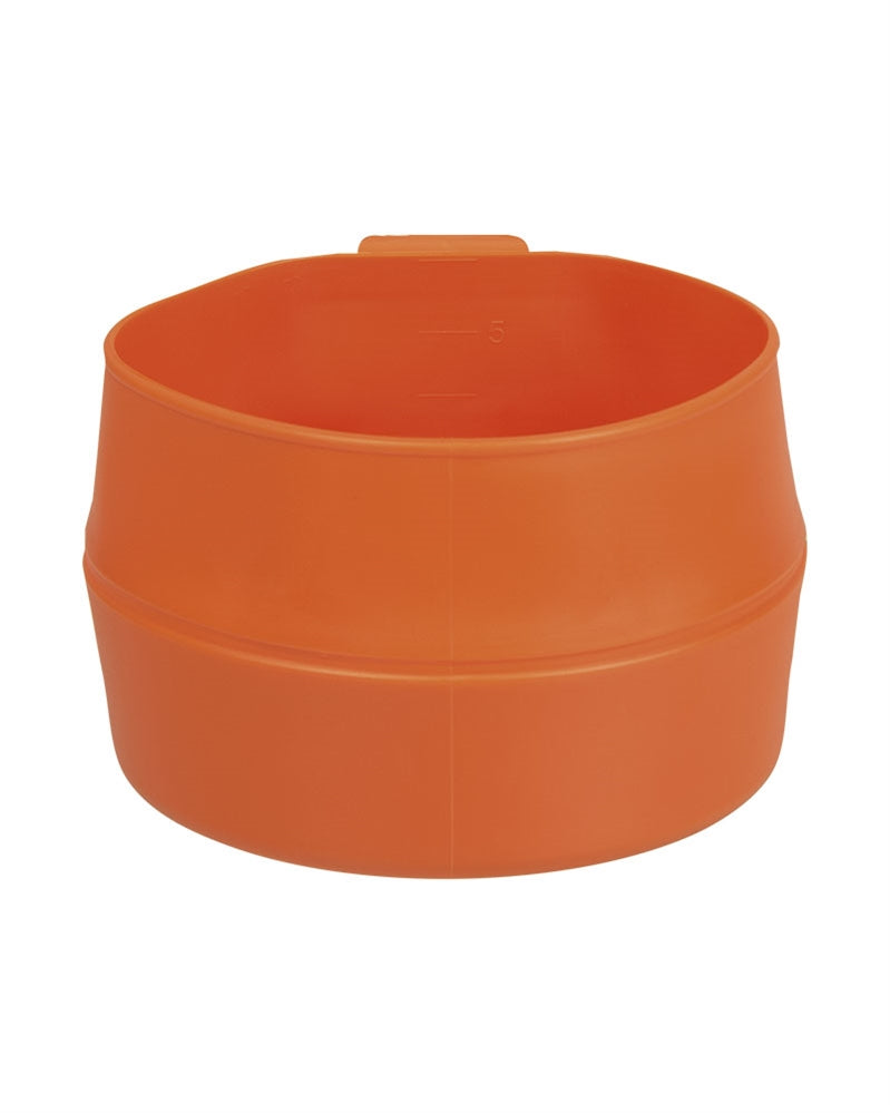 Cană Pliabilă Wildo Fold-A-Cup Big – 600 ml, Fără BPA, Portocalie