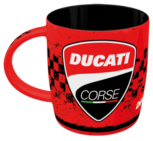 Cană Racing Ducati Logo - Ceramică, 330ml