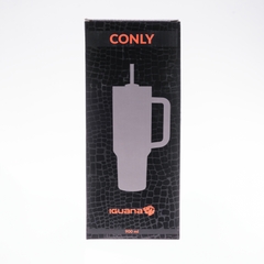 Cana Termică CONLY IGUANA - 900ml, Izolație Vid, Păstrează Temperatura - 7