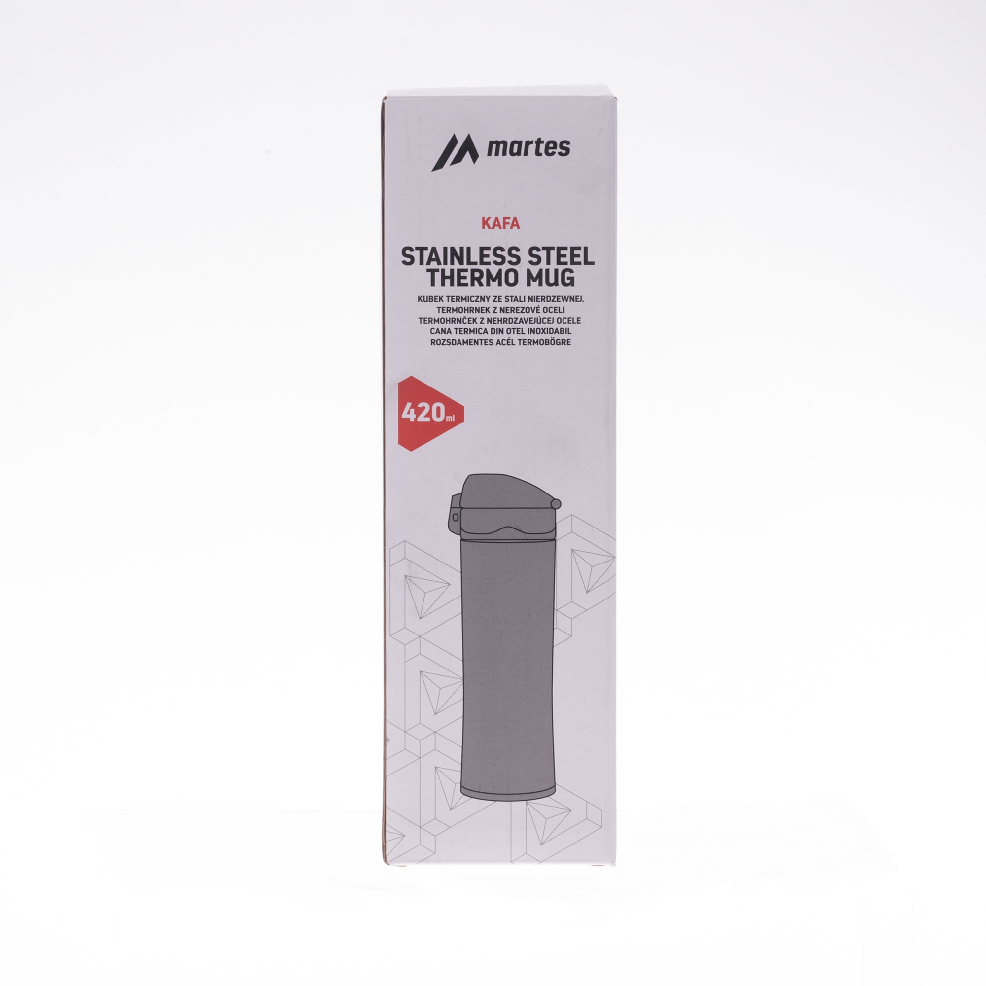 Cană Termică KAFA Martes - Inox, 420 ml, Durabilă și Etanșă - 7