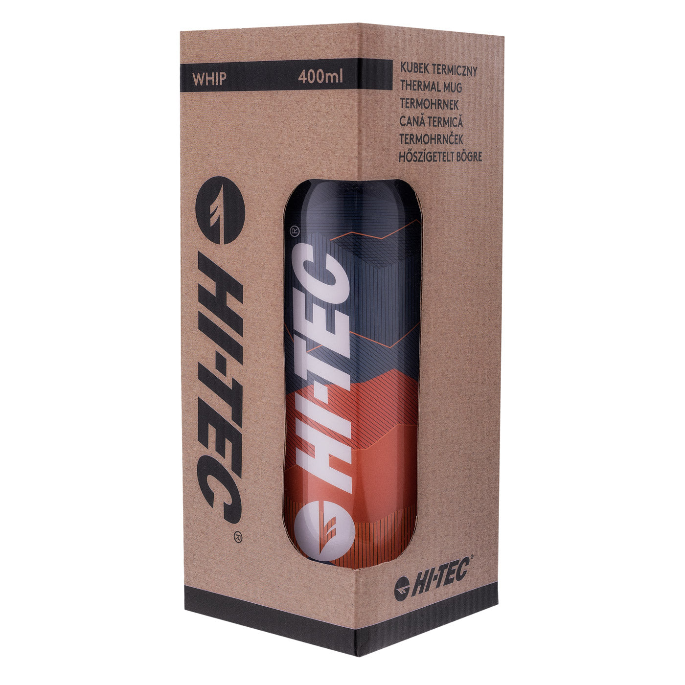 Cană Termică WHIP 400ml HI-TEC - Izolație Vacuum, Anti-Scurgere - 2