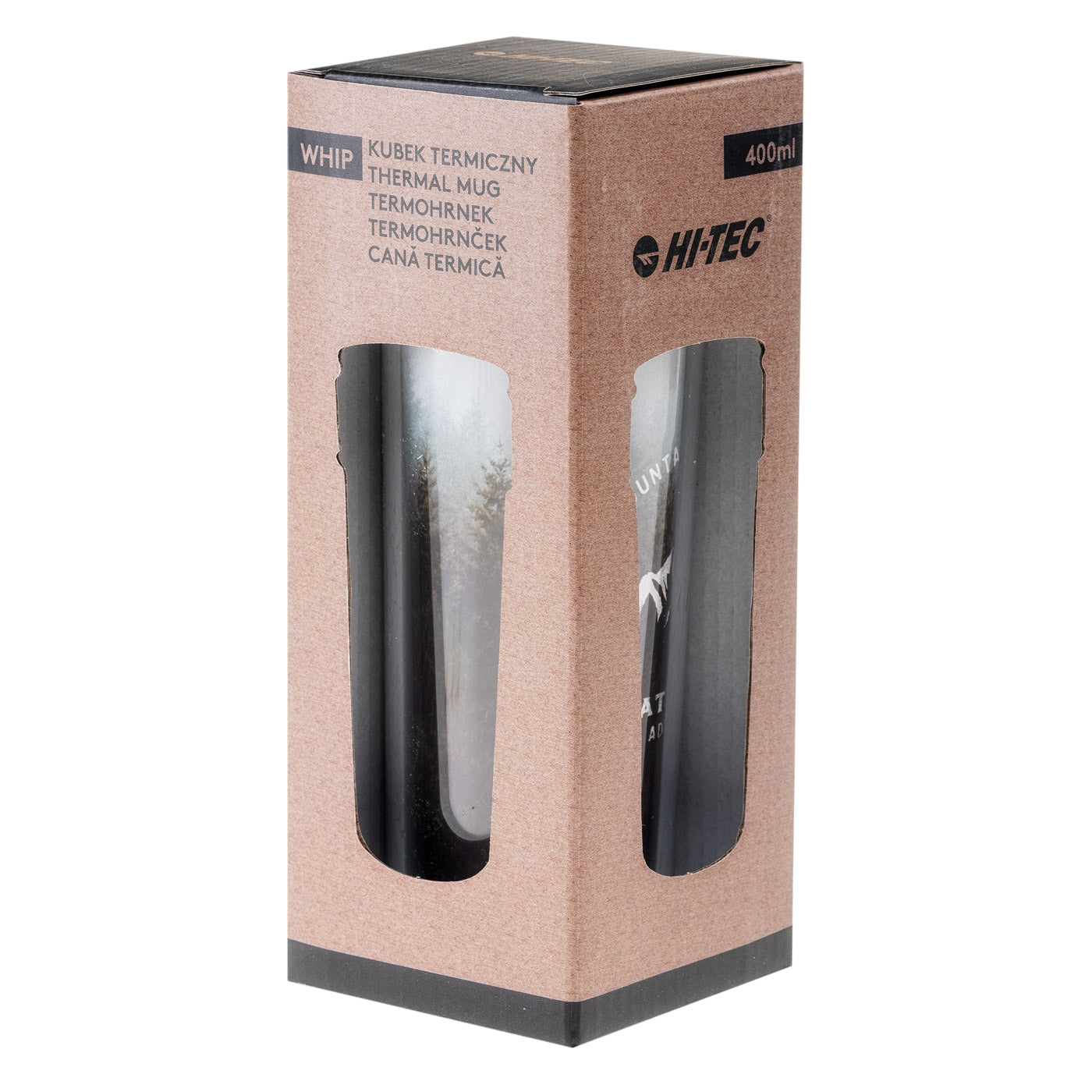 Cană Termică WHIP 400ml HI-TEC - Izolație Vacuum, Anti-Scurgere - 3