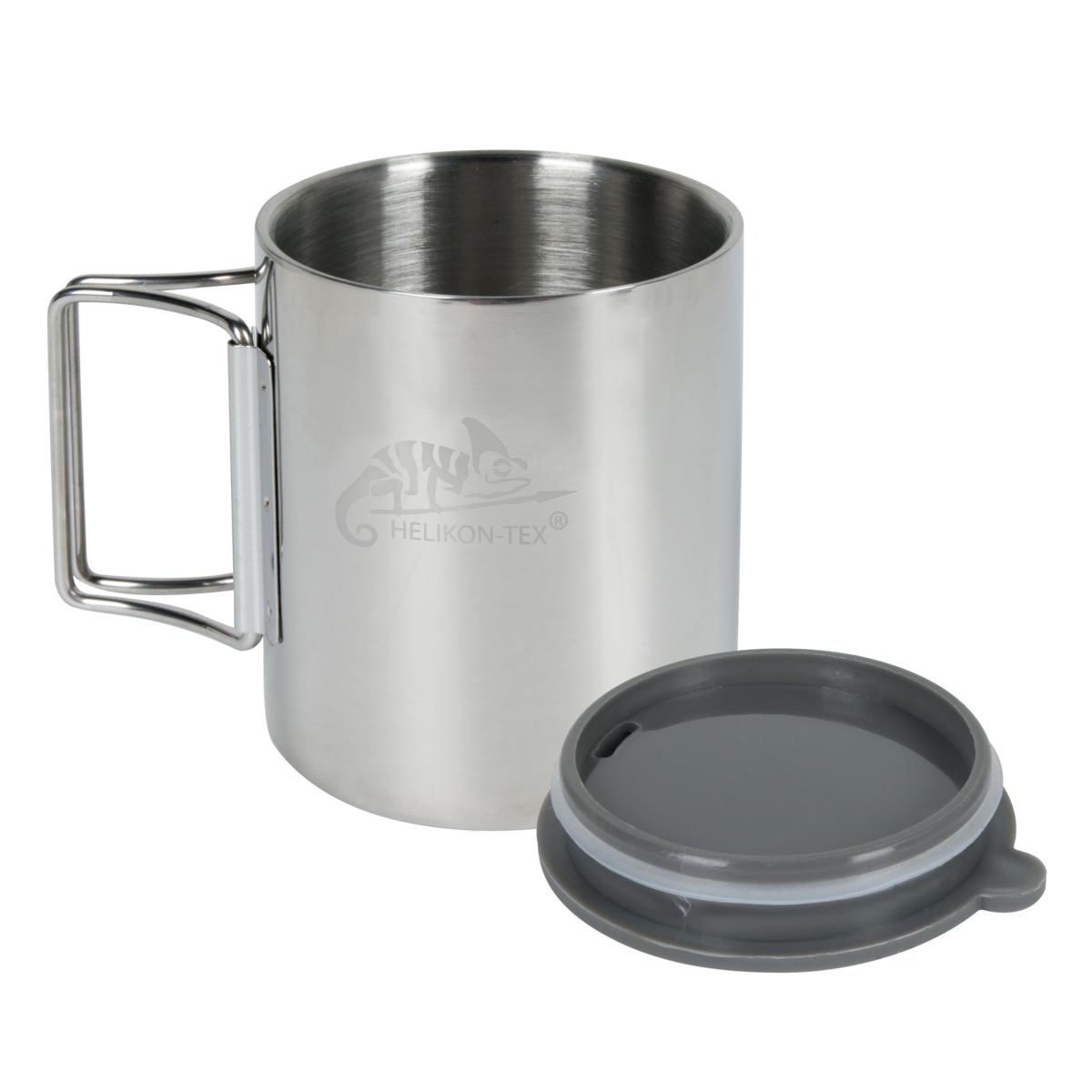 Cană Termo Helikon-Tex Inox cu Mâner Pliabil