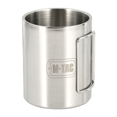Cana Termo Pliabilă M-Tac - Crom, 450ml