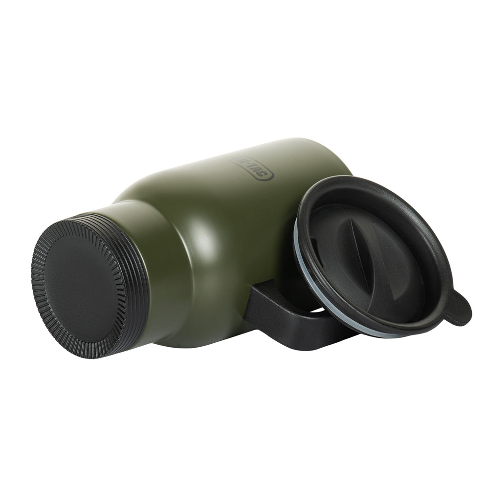 Cana Termoizolantă cu Capac M-Tac 450 ml – Verde Olive