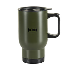 Cana Termoizolantă cu Capac M-Tac 450 ml – Verde Olive