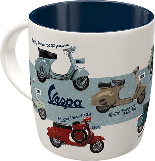 Cana Vespa din Ceramică - Design Iconic, 0.33L