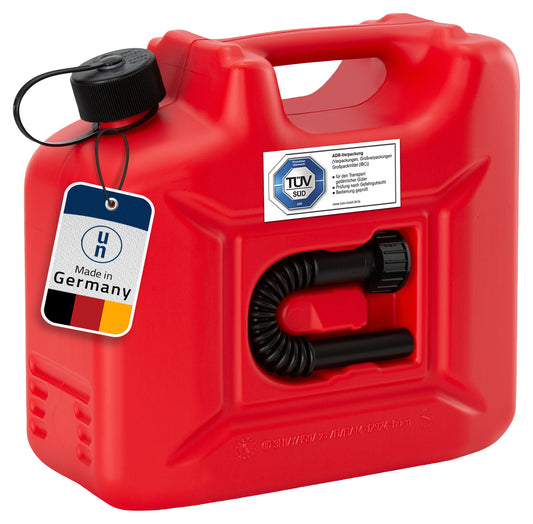 Canistră Combustibil Profi 10L Hünersdorff - HDPE, UN-Aprobat