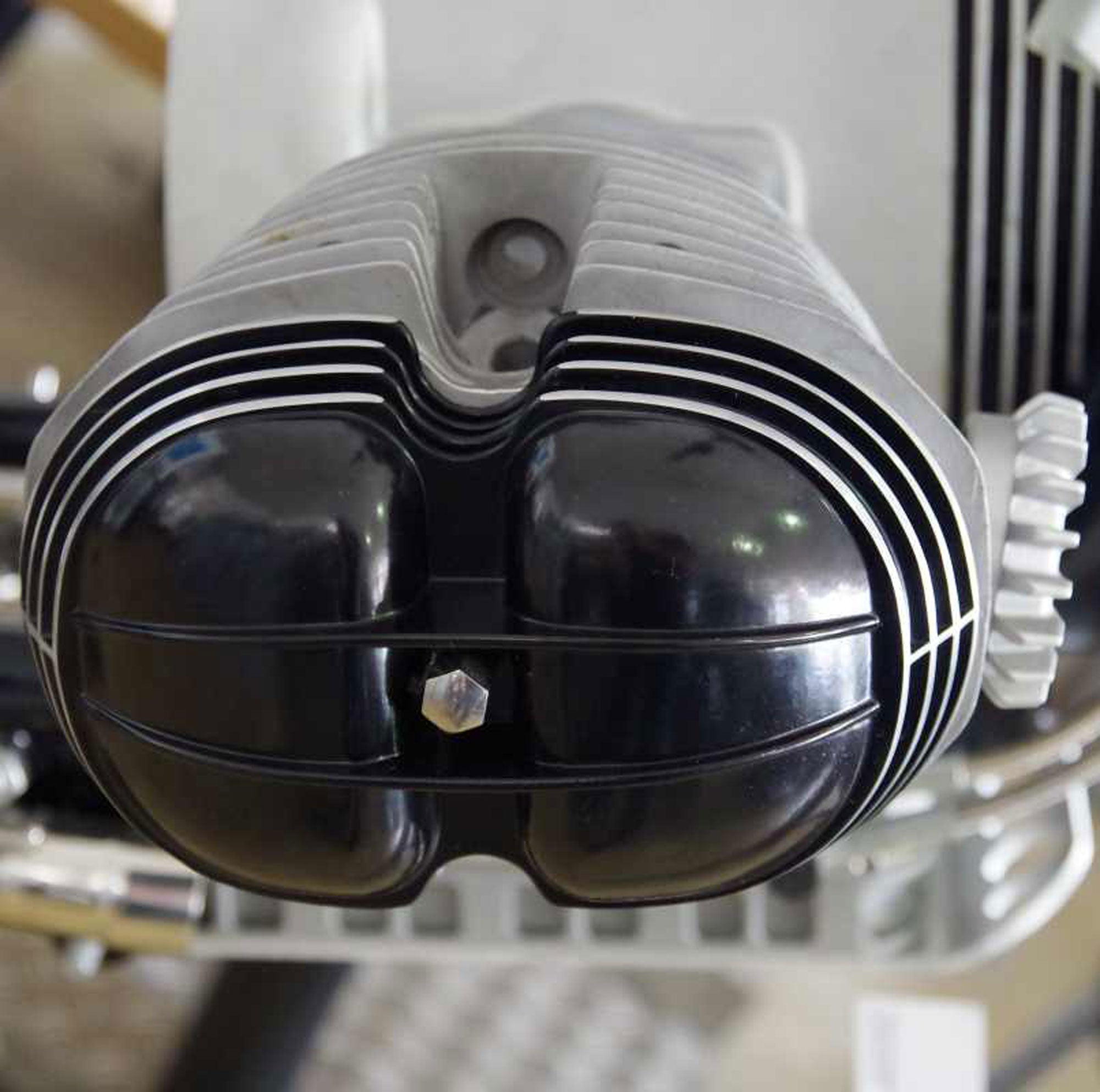 Capac Supapă Retro Negru Siebenrock - Stil Clasic, Boxer BMW