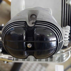 Capac Supapă Retro Negru Siebenrock - Stil Clasic, Boxer BMW