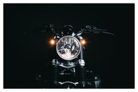 Capace Furcă cu Semnalizatoare MOTOISM Type-Two - Carbon Mat