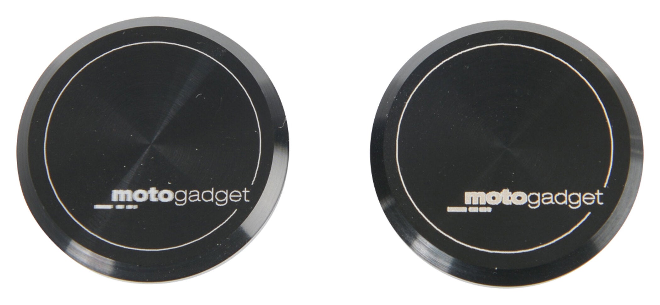 Capace Ghidon mo.grip cap motogadget - Aluminiu, Negru Anodizat