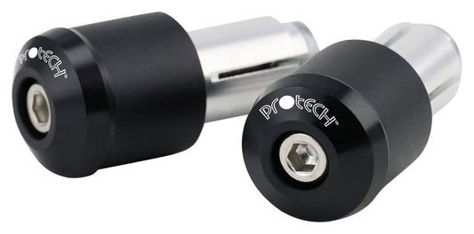 Capete Ghidon PROTECH Universal - Montaj Oglinzi, Aluminiu Negru