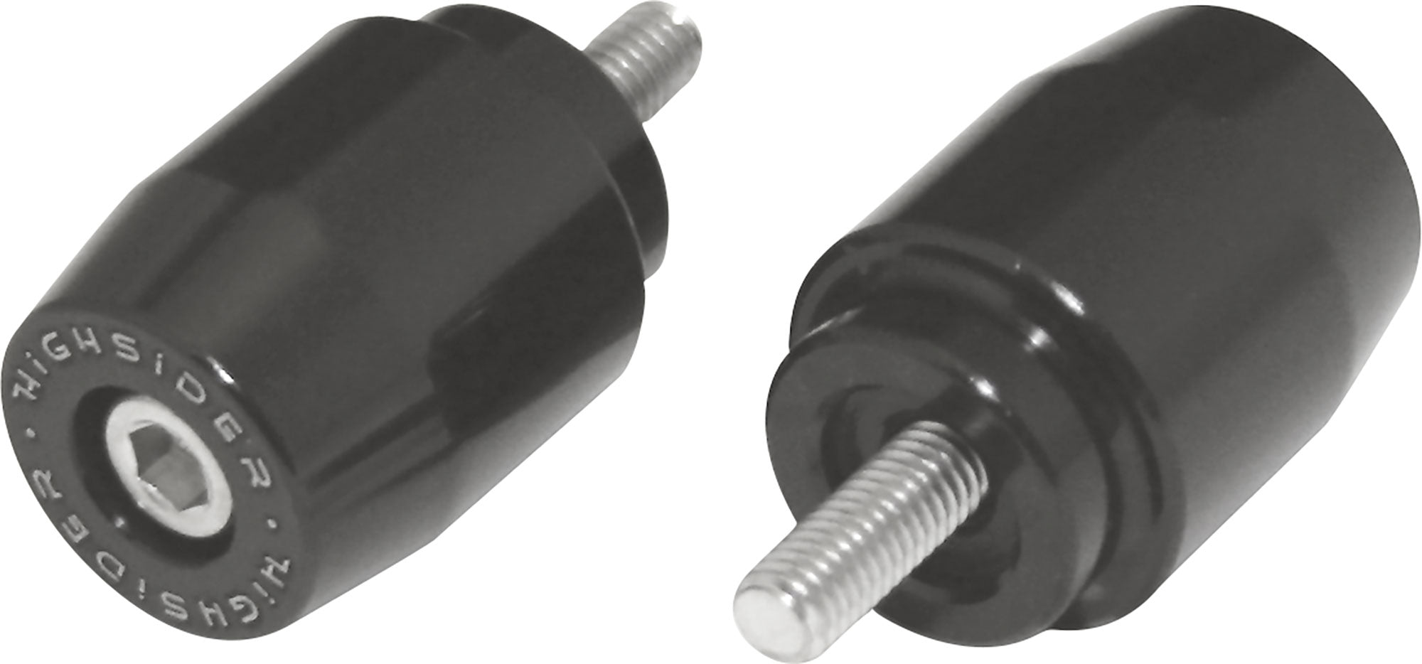 Capete Ghidon Yamaha M6 HIGHSIDER - Aluminiu, Negru