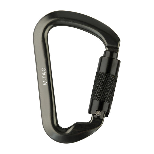 Carabină Cu Blocare Cheie M-Tac – Gri, Aluminiu Robust