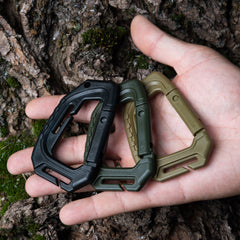 Carabină Tactică M-Tac din Plastic - Olive, Prindere MOLLE Rapidă