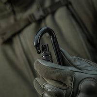 Carabină Trapezoidală M-Tac - Neagră, Rezistență Superioară
