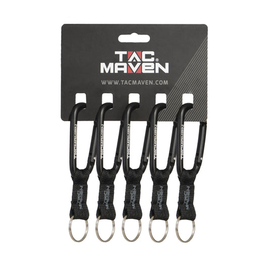 Carabina Carabiner 8ΜΜ D25029 Black Pentagon Tactical - Performanță și Ventilație Optimă în orice Mediu