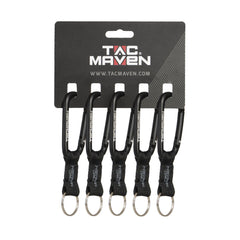 Carabina Carabiner 8ΜΜ D25029 Black Pentagon Tactical - Performanță și Ventilație Optimă în orice Mediu