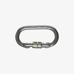 Carabină din oțel cu închidere cu șurub Condor Carabiner Safety Jogger