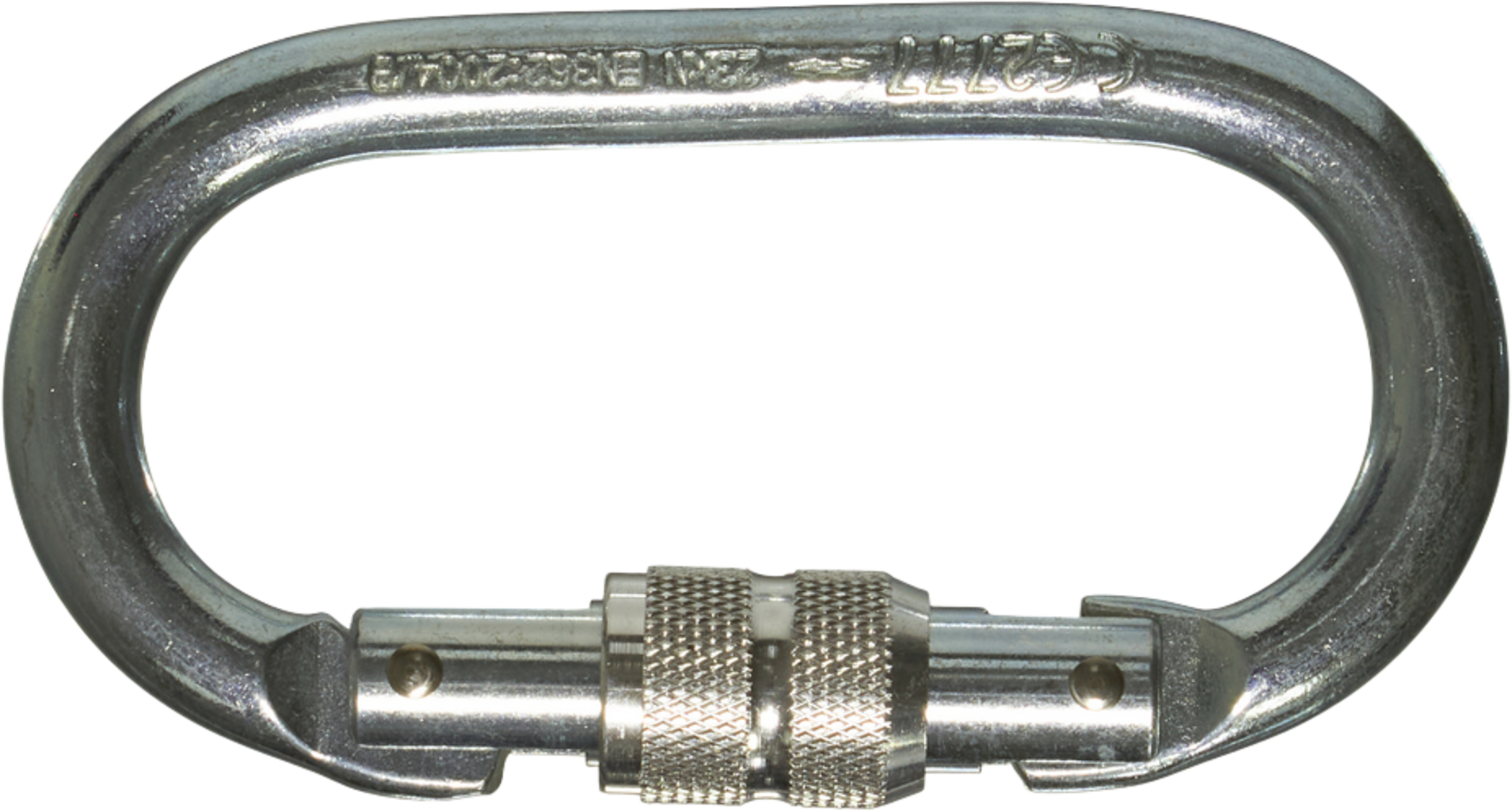 Carabină din oțel cu închidere cu șurub Condor Carabiner Safety Jogger