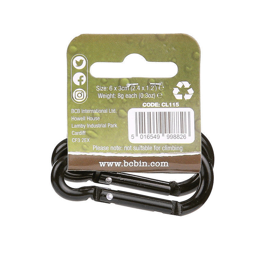 Carabina Tactica BCB 6mm (2 buc) Negru - Fixare Sigura si Rapida