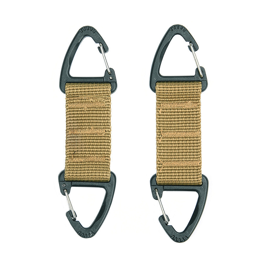 Carabina Tactica Double Hook 2-pack JFO01 Coyote - Organizare Dublă, Acces Rapid