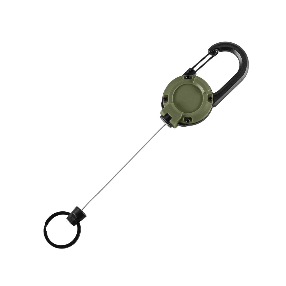 Carabinieră cu Cablu Retractabil M-Tac - Olive, Acces Rapid Echipament