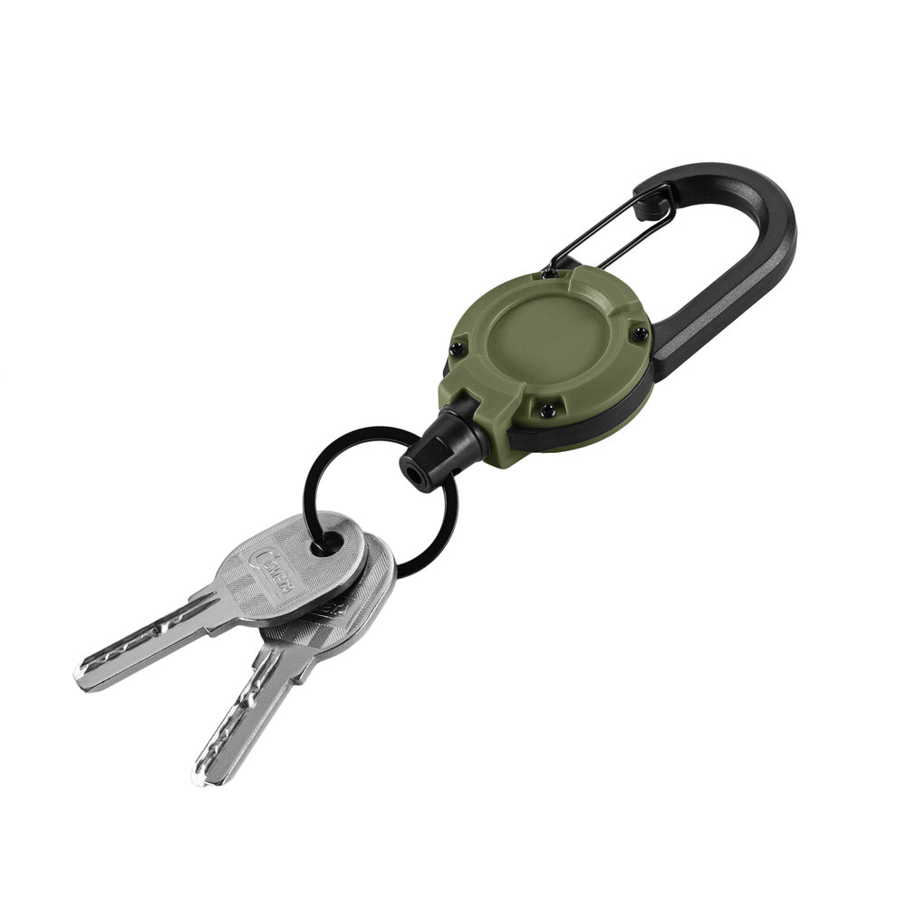 Carabinieră cu Cablu Retractabil M-Tac - Olive, Acces Rapid Echipament
