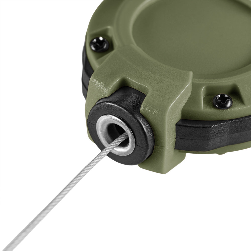 Carabinieră cu Cablu Retractabil M-Tac - Olive, Acces Rapid Echipament