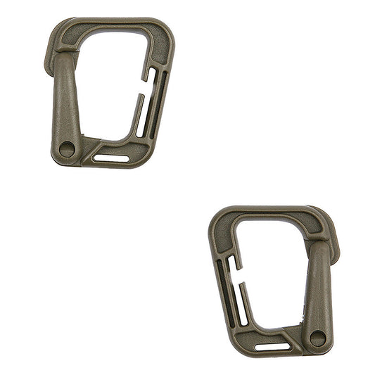 Carabinier Molle Grimloc JFO09 2-pack Verde - Organizare Rapidă Gear
