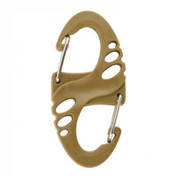 Carabinieră S-Hook Plastic M-Tac - Coyote, Compactă și Ușoară