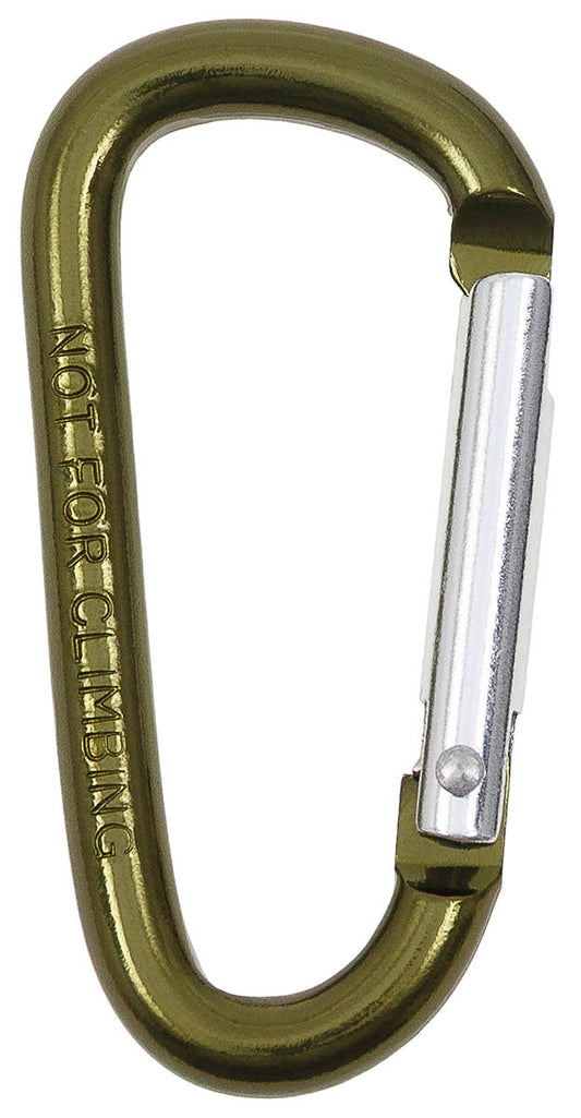 Carabinieră Cârlig Verde Oliv MFH - Ø 6mm, Aluminiu