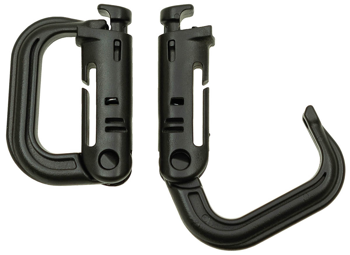 Carabinieră Plastic MOLLE Negru MFH - Compatibil MOLLE, 100% POM