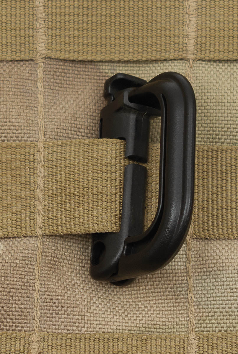 Carabinieră Plastic MOLLE Negru MFH - Compatibil MOLLE, 100% POM