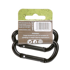 Carabiniere BCB 8mm Negru BCB - Prindere Sigură, Organizare Eficientă
