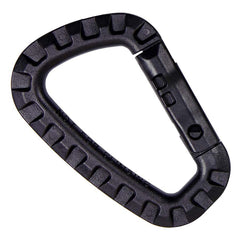 Carabiniere Tactic Plastic Negru - Fixare Rapidă, Fără Greutate