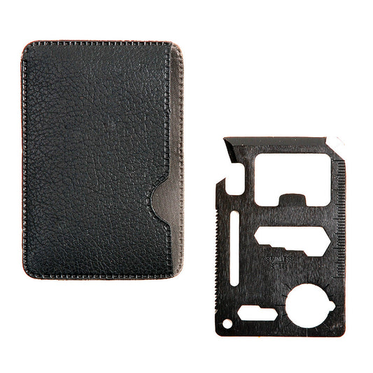 Card de Supraviețuire Survival tool Argintiu - Esențial în Orice Misiune