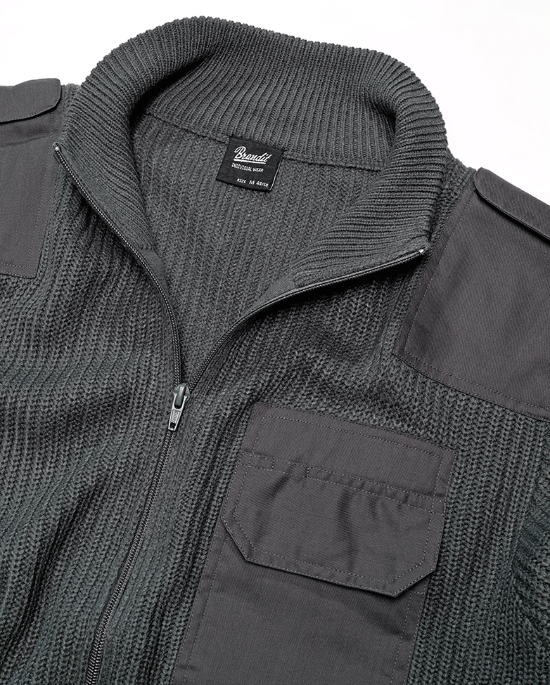 Cardigan BW Anthracite Brandit - Confort si Durabilitate
