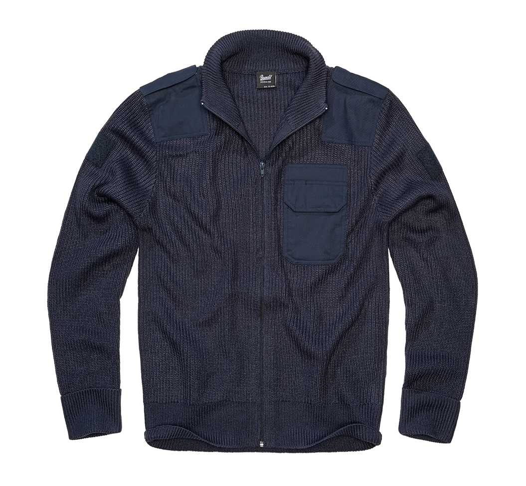 Cardigan BW Navy Brandit - Caldura si Confort Strategic