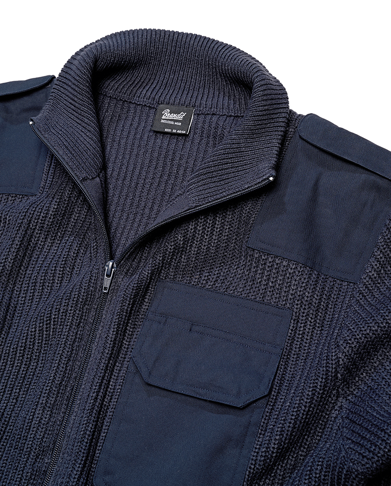 Cardigan BW Navy Brandit - Caldura si Confort Strategic