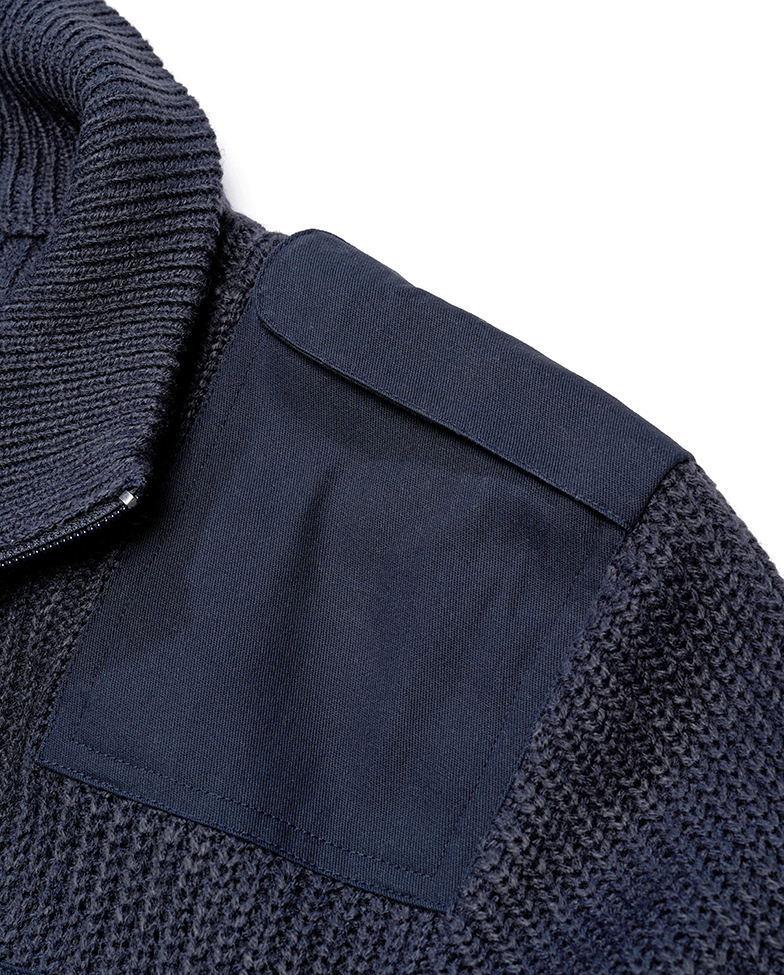 Cardigan BW Navy Brandit - Caldura si Confort Strategic