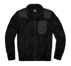 Cardigan BW Negru Brandit - Caldura si Rezistenta