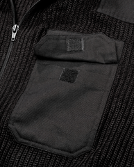 Cardigan BW Negru Brandit - Caldura si Rezistenta