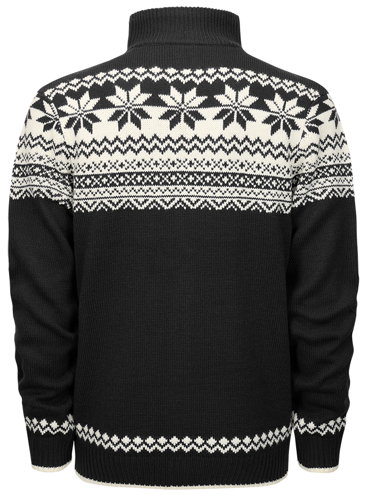 Cardigan Norwegian Negru Brandit - Caldura Esentiala