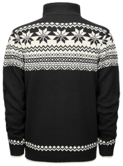 Cardigan Norwegian Negru Brandit - Caldura Esentiala