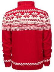 Cardigan Norwegian Rosu Brandit - Caldura Versatila