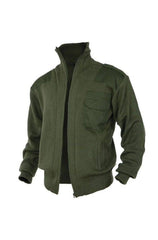 Cardigan OD MIL-TEC® – Lână Virgină pentru Protecție Termică Superioară