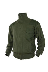 Cardigan OD MIL-TEC® – Lână Virgină pentru Protecție Termică Superioară